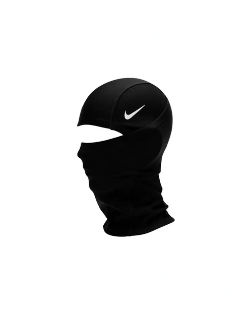 Mode Swoosh Cooling Balaclava worn with helmet-friendly coverage
